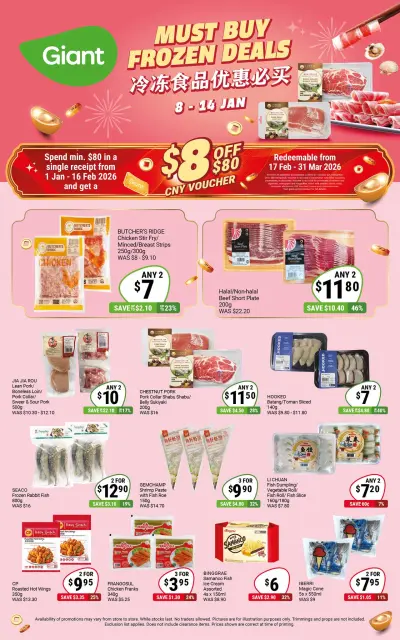 Giant Singapore Offers from 8 to 14 January 2026 Super Savings - Page 1