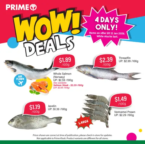 Prime Supermarket Singapore Offers from 9 to 12 January 2026 4 Days Fresh Buy - Page 5