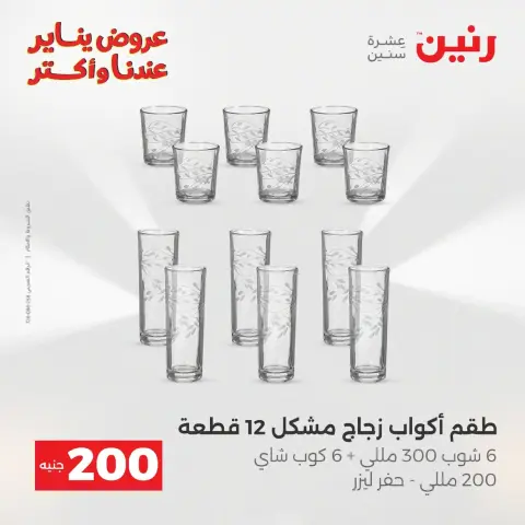 Raneen Egypt Offers from 11 to 12 January 2026 200 EGP Home Tools Offer - Page 19