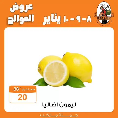 عروض جملة ماركت مصر من 8 حتى 10 يناير 2026 عروض الموالح - صفحة 10