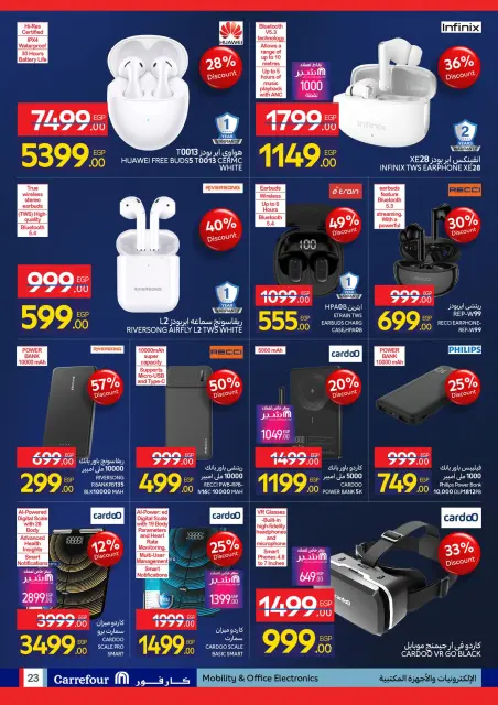 Carrefour Egypt Offers from 11 to 18 January 2026 Carrefour Anniversary Offers for Electrical Appliances - Page 23