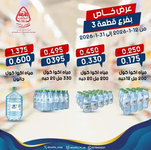 عروض جمعية النزهة الكويت من 12 حتى 31 يناير 2026 عرض خاص - صفحة 1