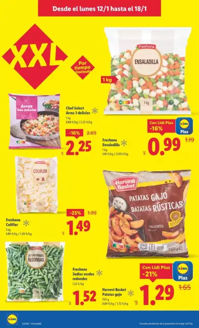 Ofertas de Lidl España de 12 a 18 enero 2026 Ofertas XXL - Página 8