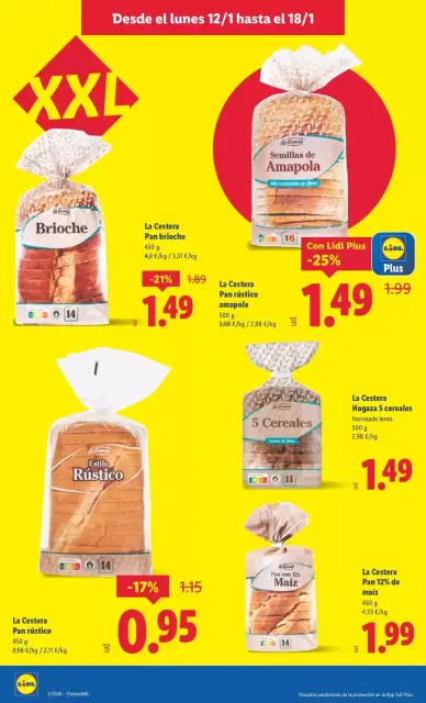 Ofertas de Lidl España de 12 a 18 enero 2026 Ofertas XXL - Página 12