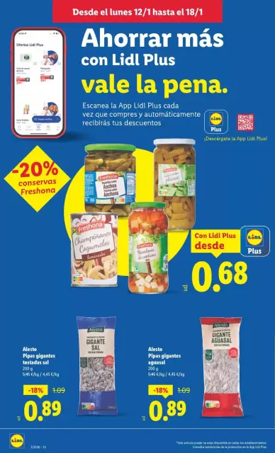 Ofertas de Lidl España de 12 a 18 enero 2026 Ofertas XXL - Página 16
