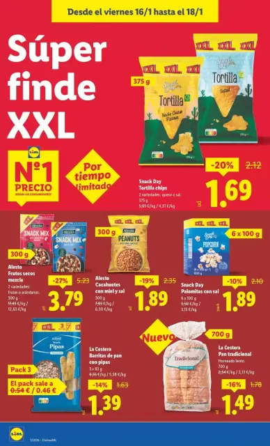 Ofertas de Lidl España de 12 a 18 enero 2026 Ofertas XXL - Página 24