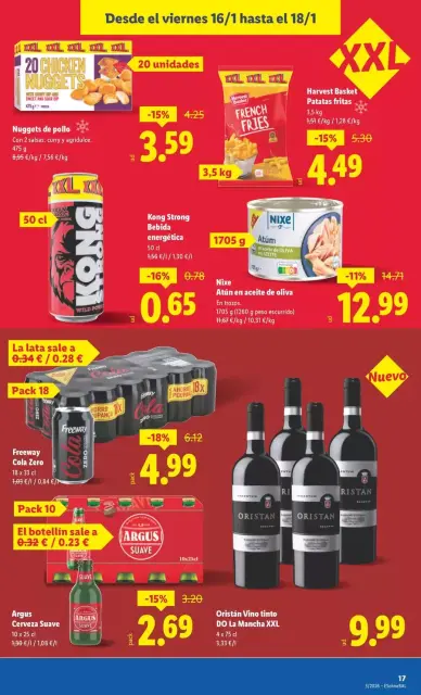 Ofertas de Lidl España de 12 a 18 enero 2026 Ofertas XXL - Página 23