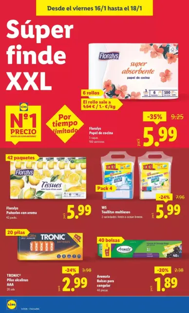 Ofertas de Lidl España de 12 a 18 enero 2026 Ofertas XXL - Página 26
