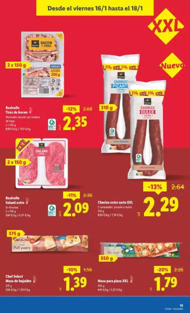Ofertas de Lidl España de 12 a 18 enero 2026 Ofertas XXL - Página 21