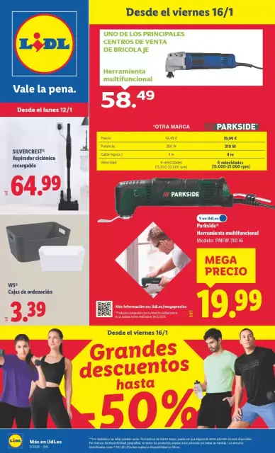 Ofertas de Lidl España de 12 a 18 enero 2026 Ofertas de bazar - Página 1
