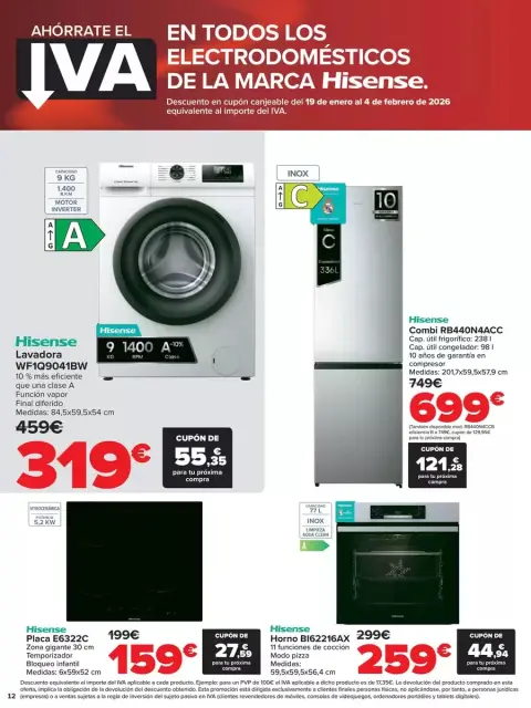 Ofertas de Carrefour España de 12 a 18 enero 2026 Ahorrate el IVA - Página 12