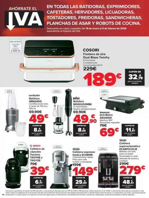 Ofertas de Carrefour España de 12 a 18 enero 2026 Ahorrate el IVA - Página 14