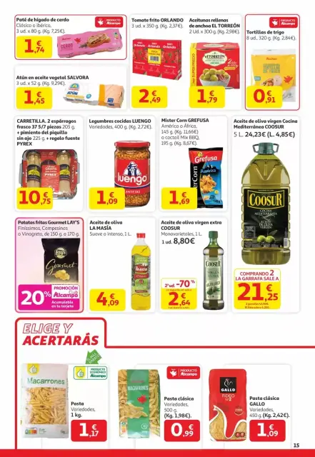 Ofertas de Alcampo España de 15 a 28 enero 2026 Cocina Menos, Disfruta Más - Página 15