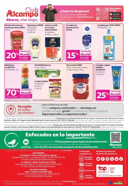 Ofertas de Alcampo España de 15 a 28 enero 2026 Cocina Menos, Disfruta Más - Página 20