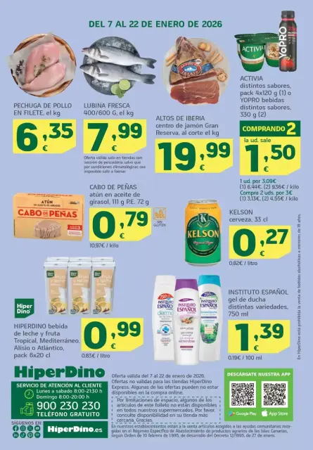 Ofertas de HiperDino España de 7 a 27 enero 2026 Nuevas ofertas - Página 37