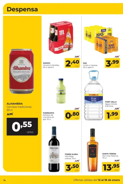Ofertas de ‎Alimerka Supermercados‎ España de 12 a 18 enero 2026 ofertas semanales - Página 14