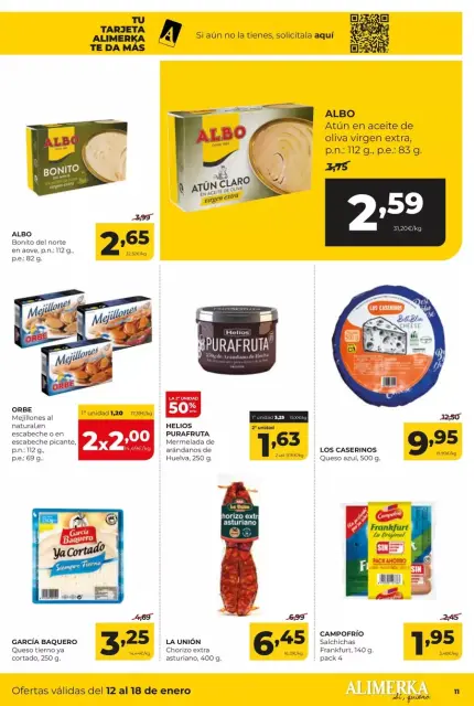 Ofertas de ‎Alimerka Supermercados‎ España de 12 a 18 enero 2026 ofertas semanales - Página 11