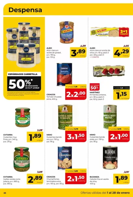 Ofertas de ‎Alimerka Supermercados‎  Castilla, León y Galicia  de 1 a 28 enero Nuevas ofertas - Página 20