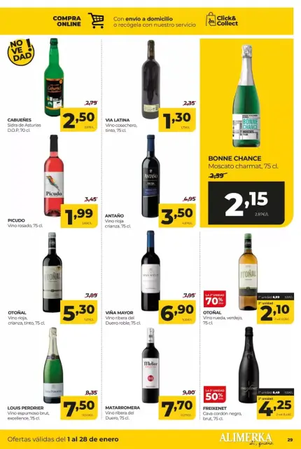Ofertas de ‎Alimerka Supermercados‎  Castilla, León y Galicia  de 1 a 28 enero Nuevas ofertas - Página 29