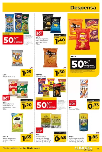 Ofertas de ‎Alimerka Supermercados‎  Asturias  de 1 a 28 enero Nuevas ofertas - Página 23