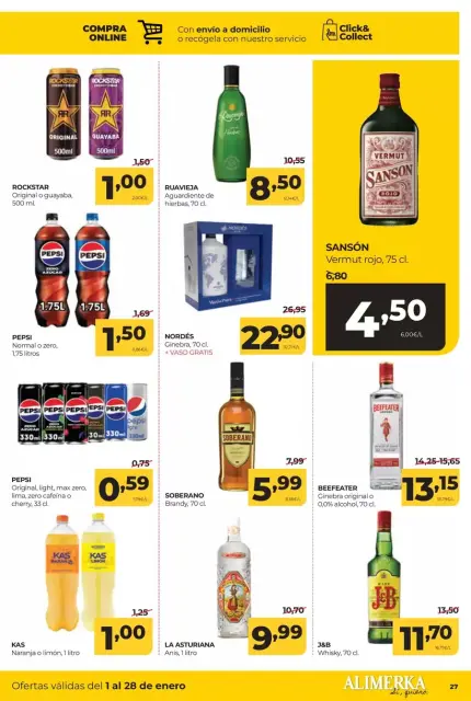 Ofertas de ‎Alimerka Supermercados‎  Asturias  de 1 a 28 enero Nuevas ofertas - Página 27
