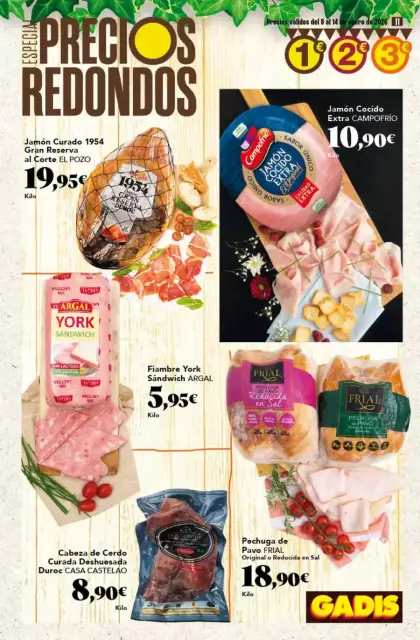 Ofertas de GADIS España de 8 a 14 enero 2026 Especial Precios Redondos - Página 11