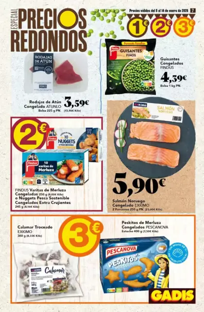 Ofertas de GADIS España de 8 a 14 enero 2026 Especial Precios Redondos - Página 7