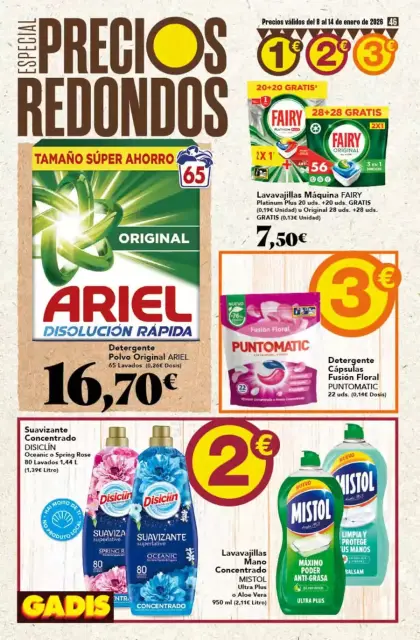 Ofertas de GADIS España de 8 a 14 enero 2026 Especial Precios Redondos - Página 46