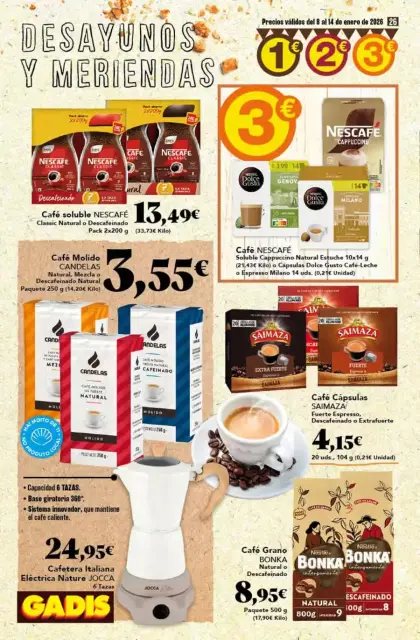 Ofertas de GADIS España de 8 a 14 enero 2026 Especial Precios Redondos - Página 26