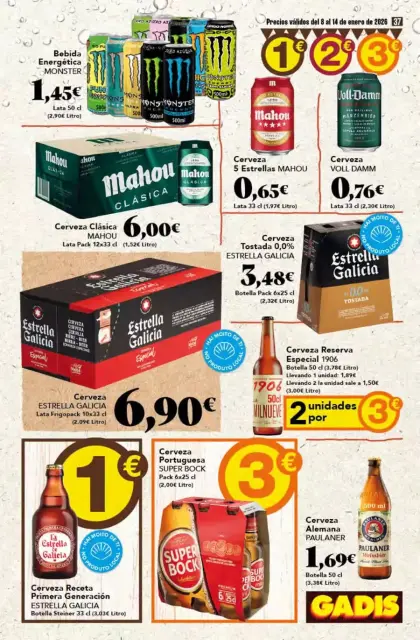 Ofertas de GADIS España de 8 a 14 enero 2026 Especial Precios Redondos - Página 37