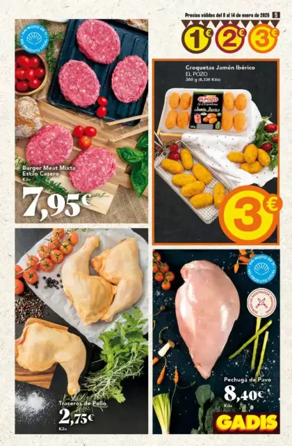 Ofertas de GADIS España de 8 a 14 enero 2026 Especial Precios Redondos - Página 5