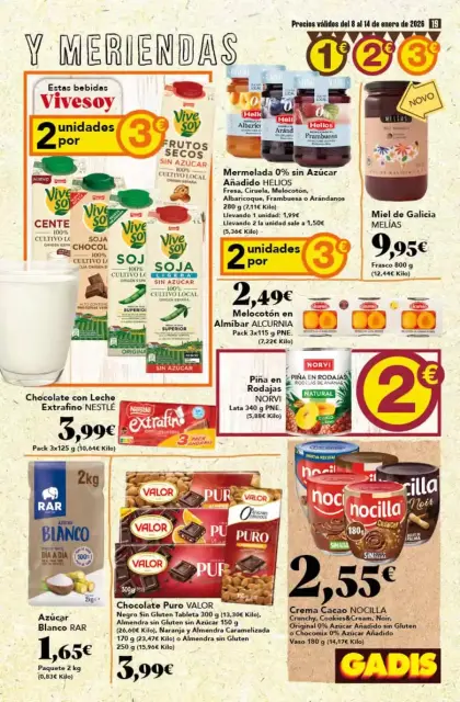 Ofertas de GADIS España de 8 a 14 enero 2026 Especial Precios Redondos - Página 19