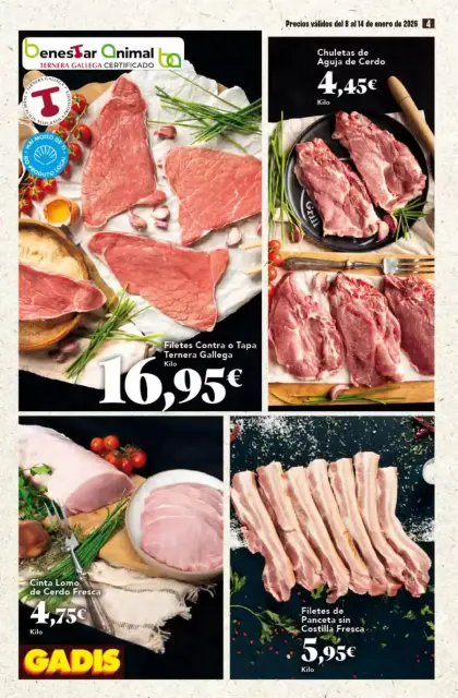 Ofertas de GADIS España de 8 a 14 enero 2026 Especial Precios Redondos - Página 4