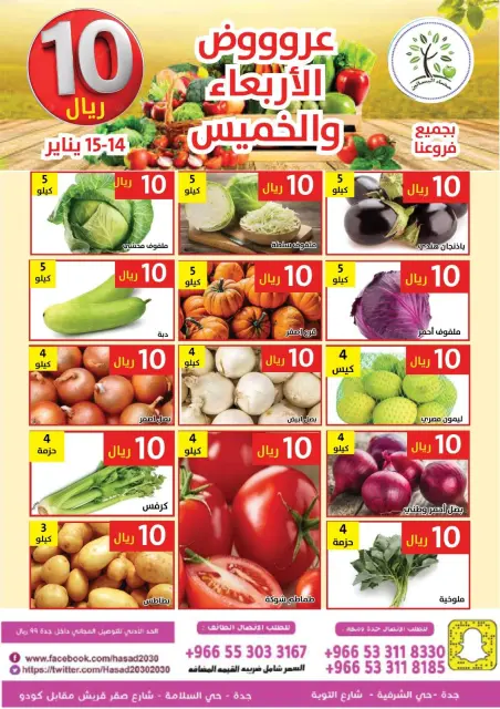Hasad Albasatin Saudi Arabia Offers from 14 to 15 January 2026 Everything for only 10 riyals - Page 4