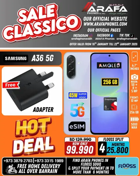 Offres téléphones Arafa Bahrein de 16 à 22 janvier 2026 offres de réduction de prix - Page 3