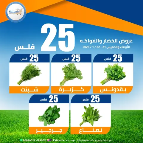 عروض جمعية إشبيلية التعاونية الكويت من 21 حتى 22 يناير 2026 عروض الخضار والفواكه - صفحة 4