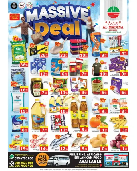 Ofertas de Hipermercado Al Madina Emiratos Árabes Unidos de 22 a 25 enero 2026 Mega ofertas - Página 1