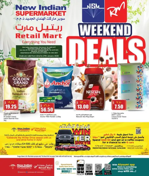 New Indian Supermarket Qatar Offers from 22 to 27 January 2026 Weekend Deals - Page 1