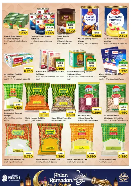 Nesto  Muscat  Offers from 22 to 28 January Welcome Ramadan Offers - Page 16