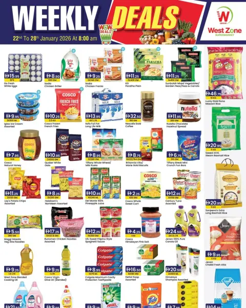 West Zone supermarket UAE Offers from 22 to 28 January 2026 Weekly deals - Page 1
