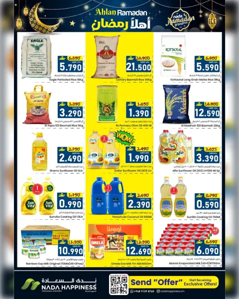 Offres Nada Bonheur  Muscat  de 22 à 31 janvier Offres de Bienvenue Ramadan - Page 2