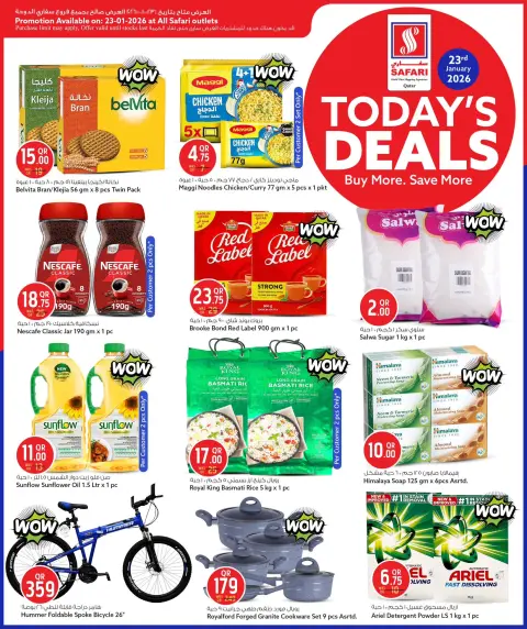 Offres Hypermarché Safari Qatar seulement vendredi 23 janvier Offre du jour - Page 4