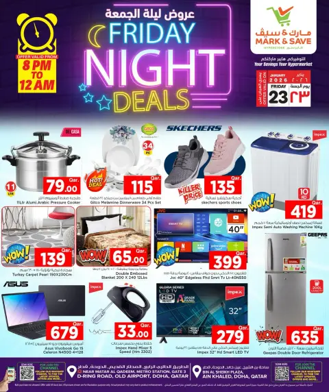 Ofertas de Mark & Save Katar viernes 23 enero Ofertas del viernes por la noche - Página 1