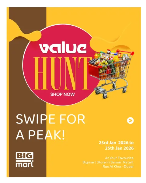 BIGmart UAE Offers from 23 to 25 January 2026 Value Offers - Page 1