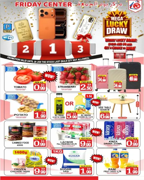 Ofertas de Centro del viernes Emiratos Árabes Unidos de 23 a 29 enero 2026 Ofertas de Mega Sorteo - Página 1