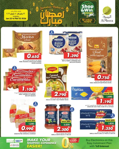Offres Al Meera Oman de 22 janvier à 2 février 2026 Offres Ramadan Moubarak - Page 15