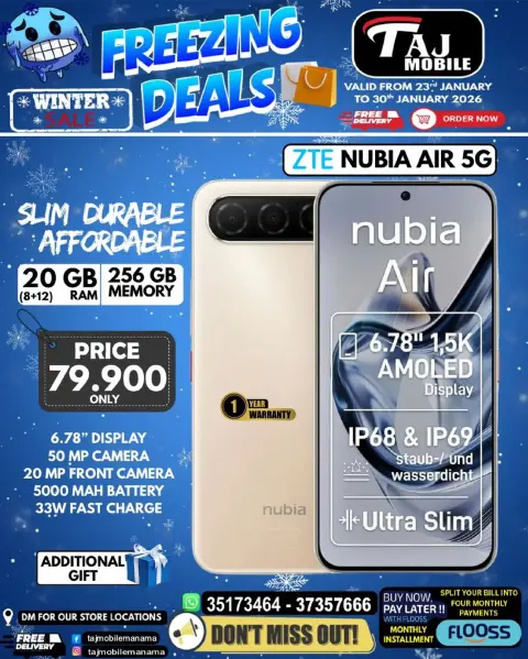 Ofertas de Taj Móviles Bahréin de 23 a 30 enero 2026 Ofertas congeladas - Página 28