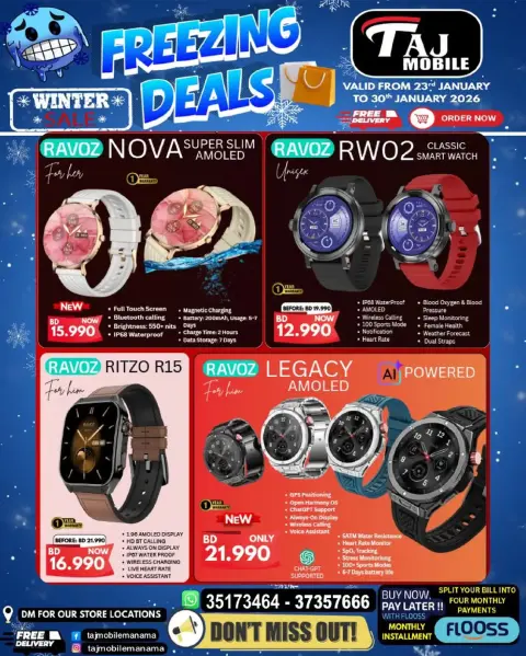 Ofertas de Taj Móviles Bahréin de 23 a 30 enero 2026 Ofertas congeladas - Página 47
