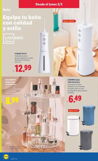 Ofertas de Lidl España de 2 a 8 febrero 2026 Ofertas de bazar - Página 14