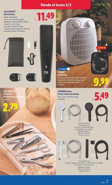 Ofertas de Lidl España de 2 a 8 febrero 2026 Ofertas de bazar - Página 15